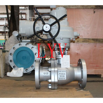 Top Entry Flanged Trunion Ball Valve